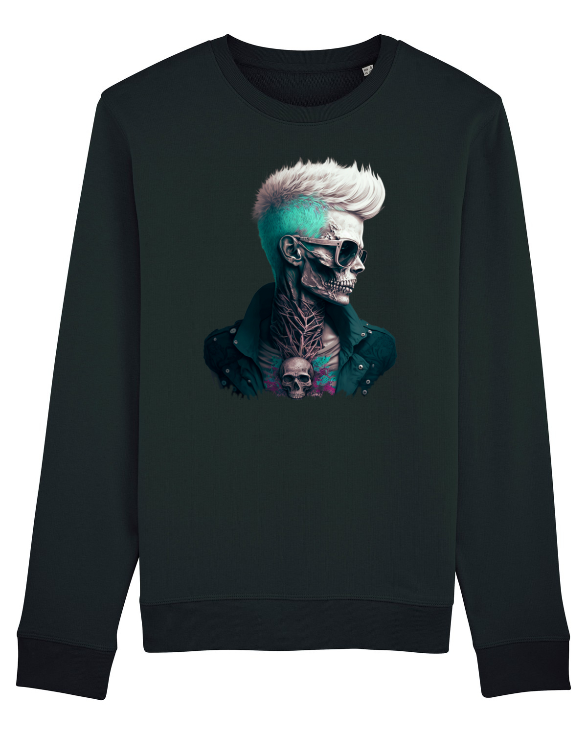 Bluză mânecă lungă Unisex Rise Black