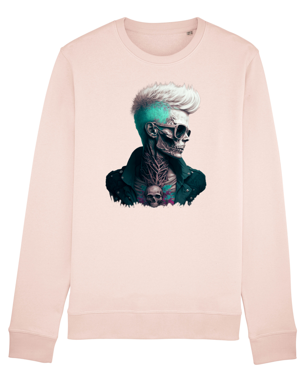 Bluză mânecă lungă Unisex Rise Candy Pink