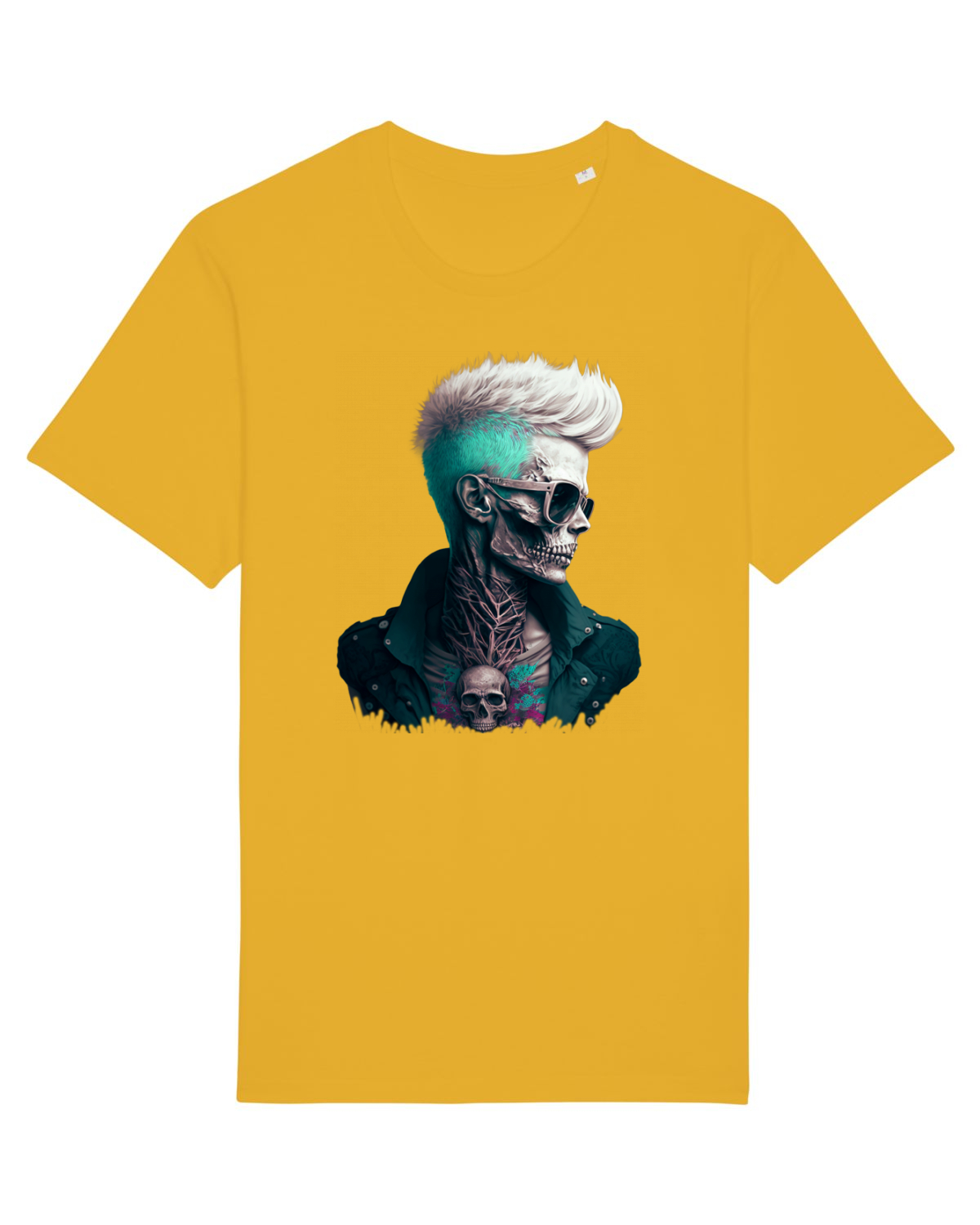 Tricou mânecă scurtă Unisex Rocker Spectra Yellow