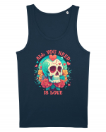 All You Need Is Love Valentine Skull Maiou Bărbat Runs