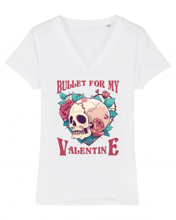 Bullet For My Valentine Skull White