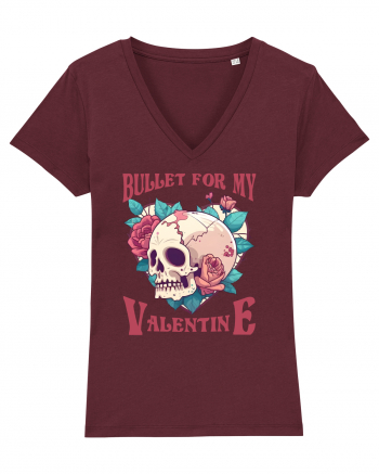 Bullet For My Valentine Skull Burgundy