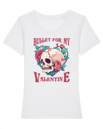 Bullet For My Valentine Skull White