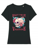 Bullet For My Valentine Skull Tricou mânecă scurtă guler larg fitted Damă Expresser