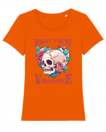 Bullet For My Valentine Skull Bright Orange