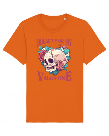 Bullet For My Valentine Skull Bright Orange