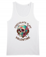 Chocolate Is My Valentine Skull Maiou Bărbat Runs