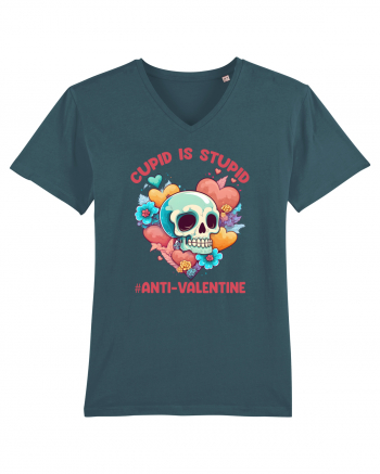 Cupid Is Stupid Anti Valentine Skull Stargazer