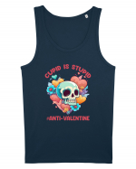 Cupid Is Stupid Anti Valentine Skull Maiou Bărbat Runs