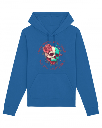 Dead Inside But It's Valentine Skull Royal Blue