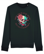 Dead Inside But It's Valentine Skull Bluză mânecă lungă Unisex Rise