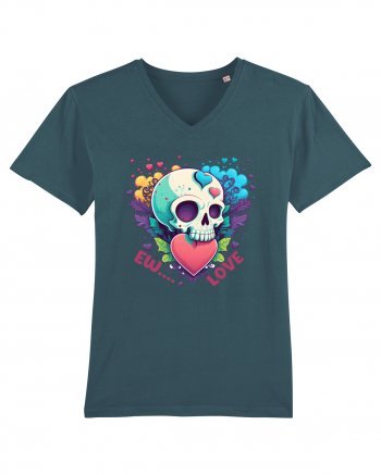 Ew Love Heart Valentine Skull Stargazer