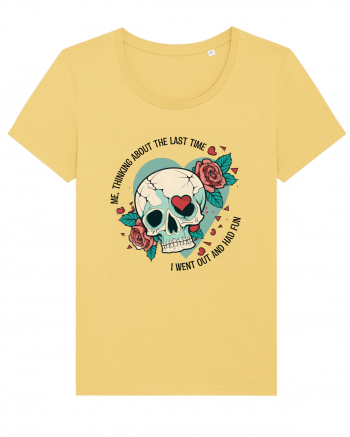 Funny Thinking Skeleton Valentine Skull Jojoba