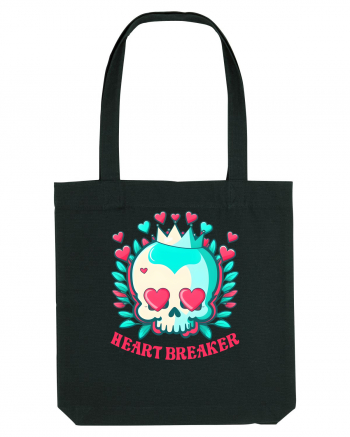 Heart Breaker Skull Valentine Black