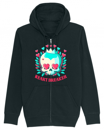 Heart Breaker Skull Valentine Black