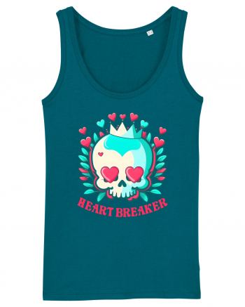 Heart Breaker Skull Valentine Ocean Depth