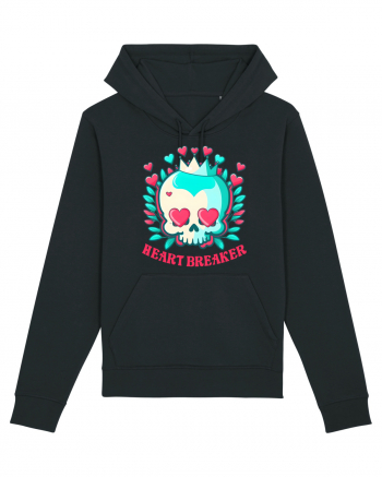 Heart Breaker Skull Valentine Black