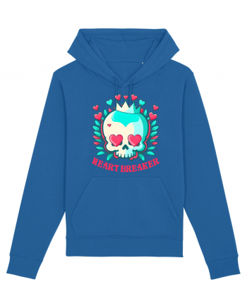 Heart Breaker Skull Valentine Royal Blue