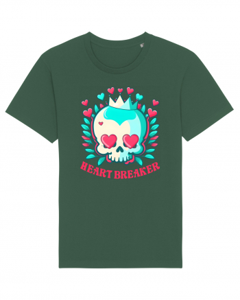 Heart Breaker Skull Valentine Bottle Green