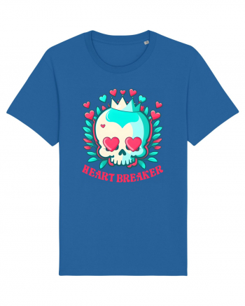 Heart Breaker Skull Valentine Royal Blue