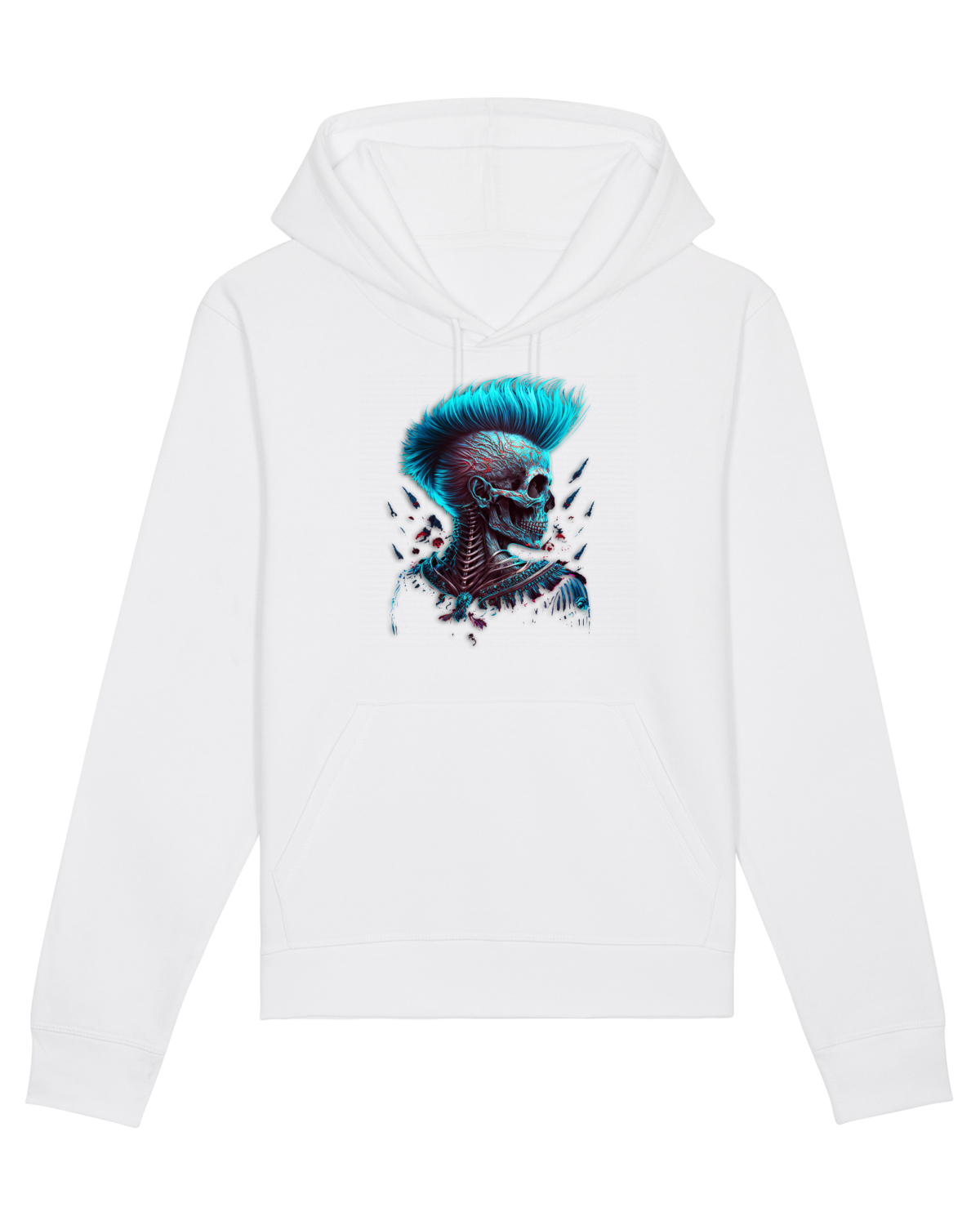 Hanorac Unisex Drummer White