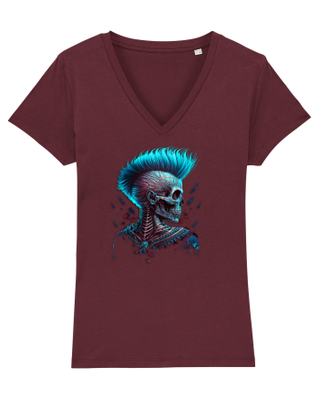 Skeleton Style Burgundy