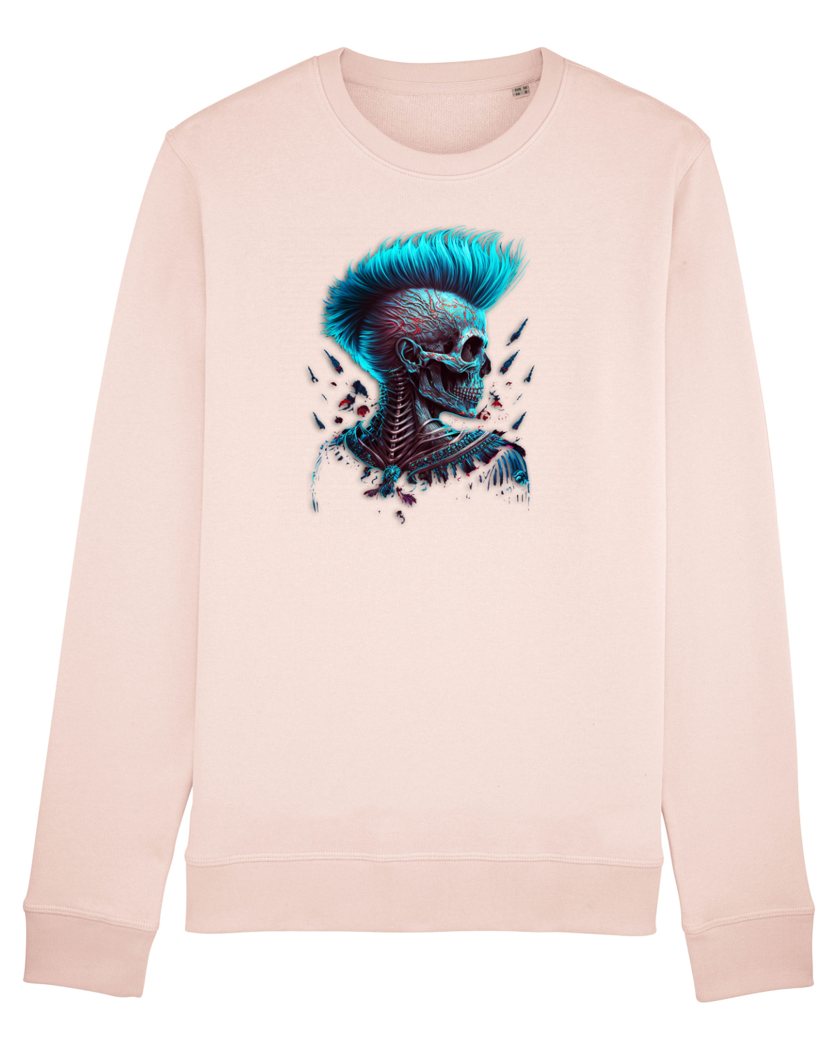 Bluză mânecă lungă Unisex Rise Candy Pink