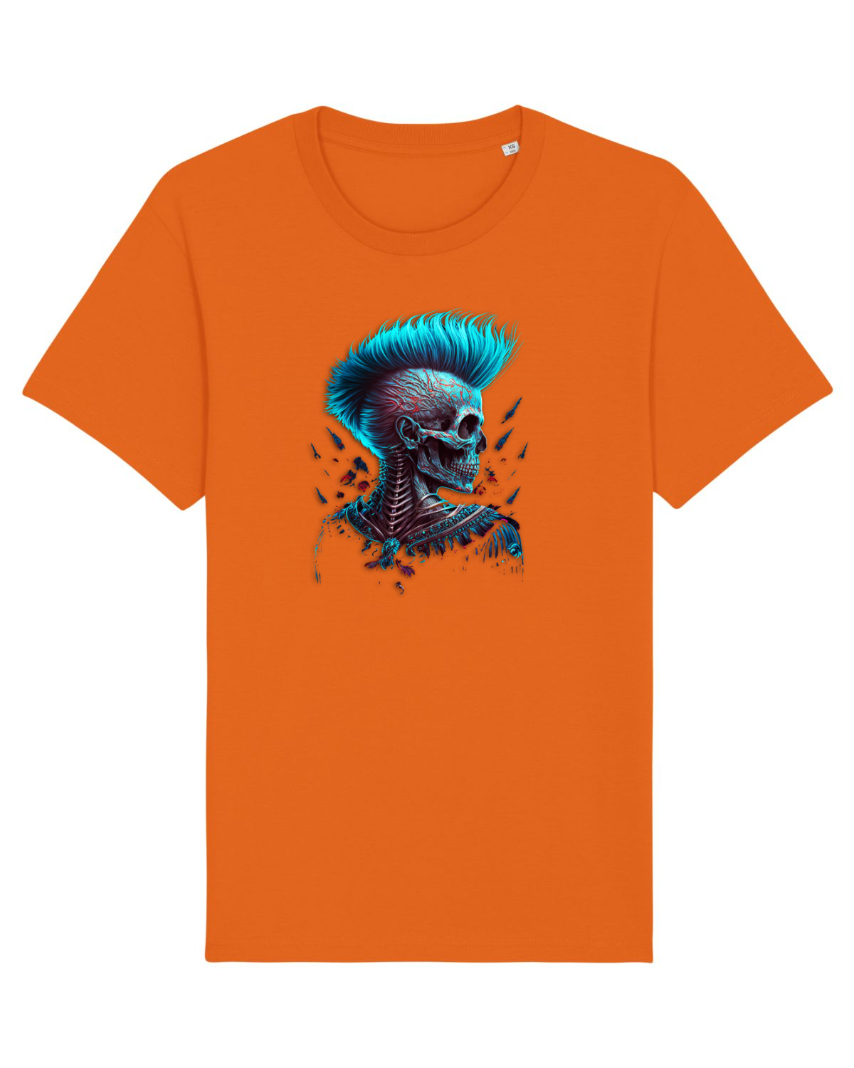 Tricou mânecă scurtă Unisex Rocker Bright Orange