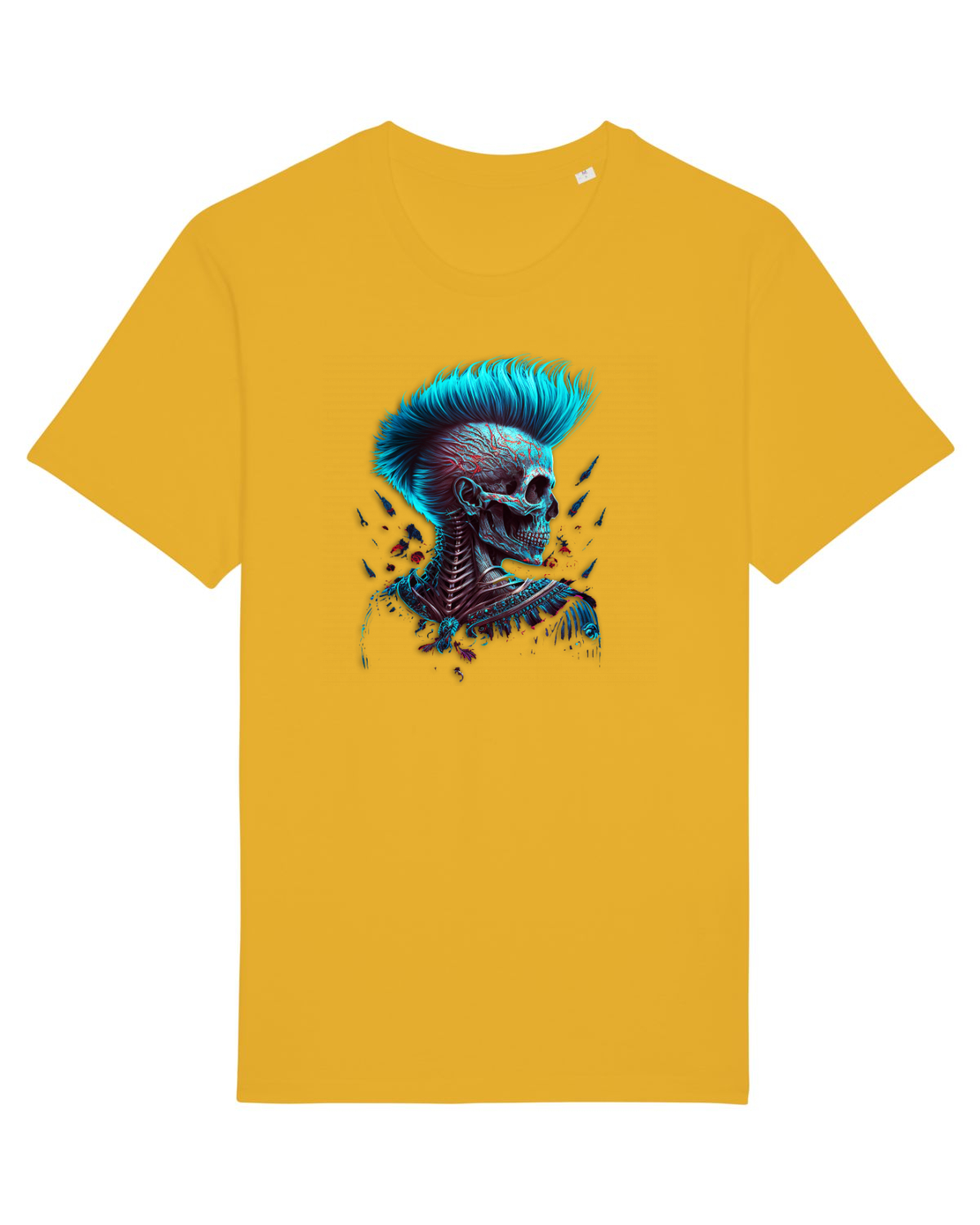 Tricou mânecă scurtă Unisex Rocker Spectra Yellow