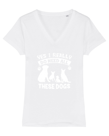 I need all these dogs White