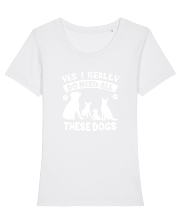 I need all these dogs White