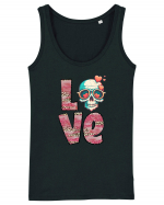 Love Heart Valentine Skull Maiou Damă Dreamer