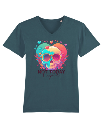 Not Today Cupid Anti Valentine Skull Stargazer