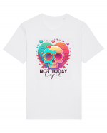 Not Today Cupid Anti Valentine Skull Tricou mânecă scurtă Unisex Rocker