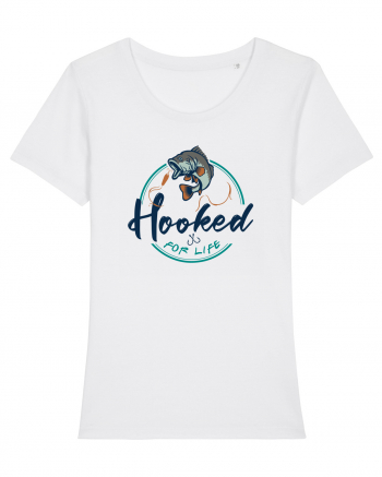 Hooked for life White