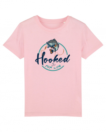 Hooked for life Cotton Pink