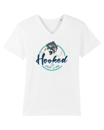 Hooked for life Tricou mânecă scurtă guler V Bărbat Presenter
