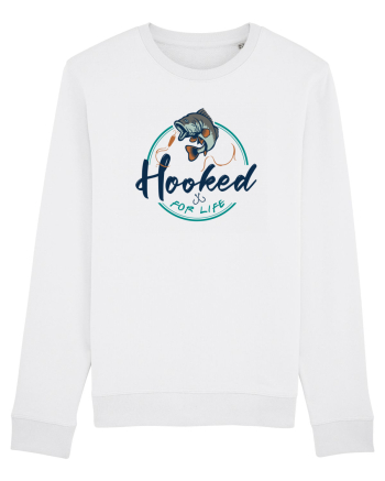 Hooked for life White