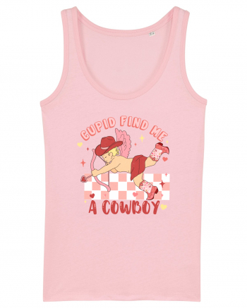 Cupid Find Me A Cowboy Cotton Pink