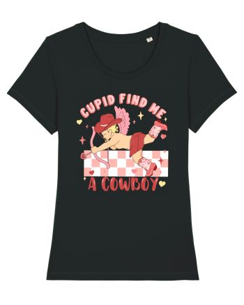 Cupid Find Me A Cowboy Black