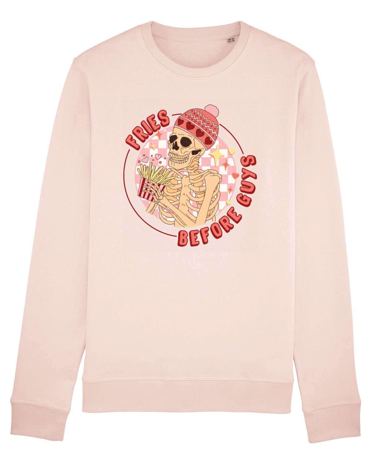 Bluză mânecă lungă Unisex Rise Candy Pink