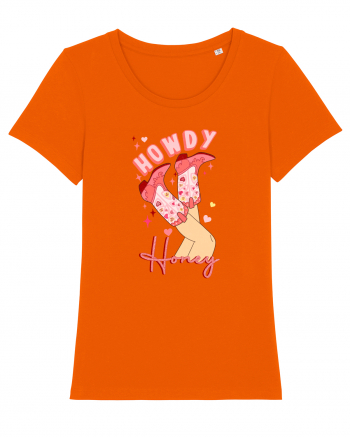 Howdy Honey Bright Orange