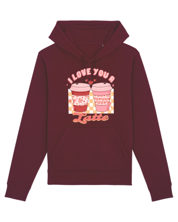 I Love You A Latte Burgundy