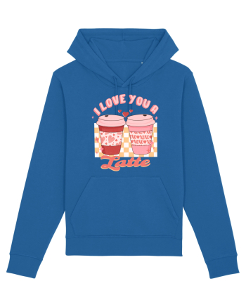 I Love You A Latte Royal Blue