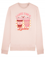 I Love You A Latte Bluză mânecă lungă Unisex Rise