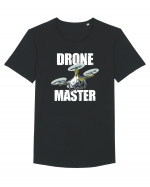 Drone master Tricou mânecă scurtă guler larg Bărbat Skater