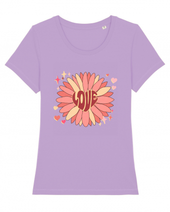 Love Hippie Flower Lavender Dawn