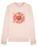 Love Hippie Flower Bluză mânecă lungă Unisex Rise