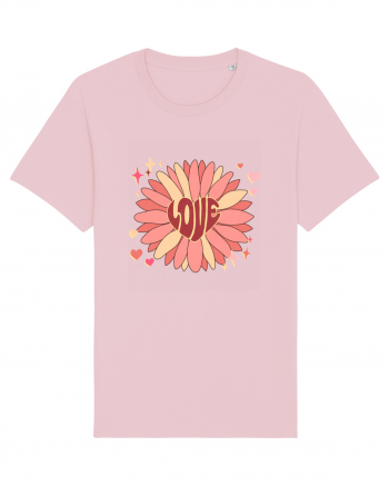 Love Hippie Flower Cotton Pink
