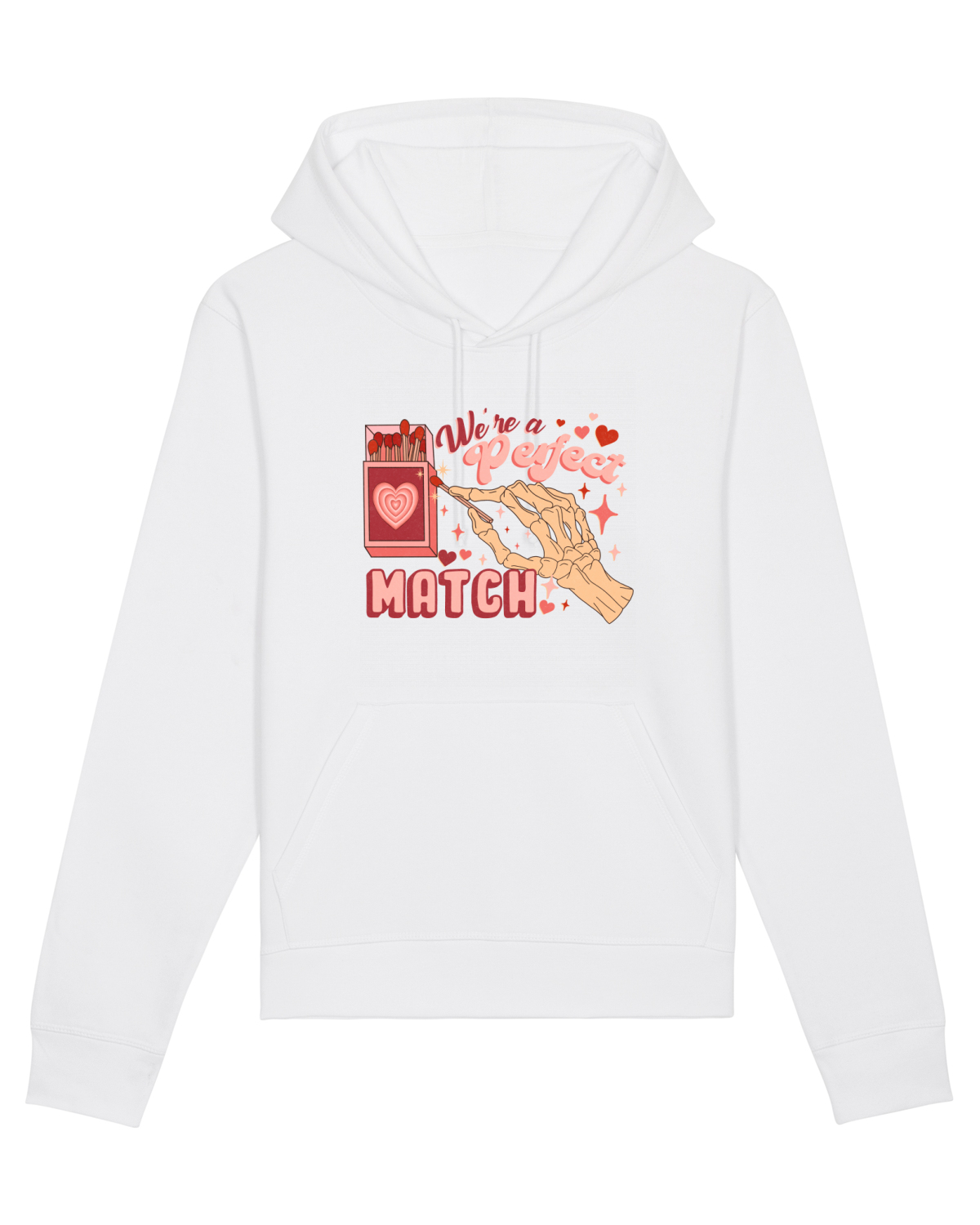 Hanorac Unisex Drummer White